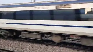 Vande Bharat Express at 6:34 AM         Rathdhana Station (Sonipat)