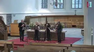 Johannes Brahms, Behold, a Rose is blooming - Bassano Quartet