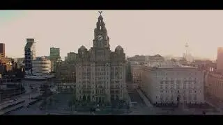 The Royal Liver Building 2021 || Liverpool City Centre Drone Footage || Filmed With A DJI Mavic Mini