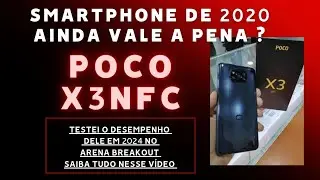 ARENA BREAKOUT NO POCO X3 NFC (2020) EM 2024 RODOU LISO? #arenabreakoutglobal