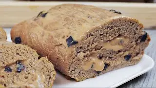 Coffee roll with condensed milk for tea. Instead of cake in a couple of hours