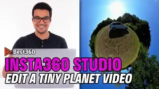 Insta360 Studio: How To Edit A Tiny Planet Video