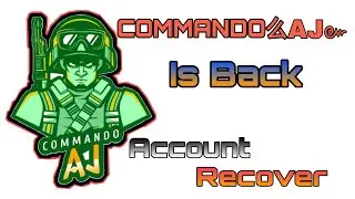 COMMANDO AJ Is Back || Pubg Mobile Lite In COMMANDO AJ Is Back || My Facebook Account Recover