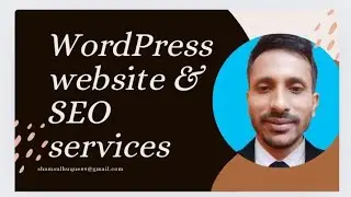 Wordpress website design. 
