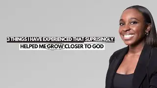 3 personal experiences that brought me closer to God | MY TESTIMONY