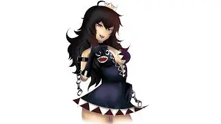 Chain Chomp Princess (Speed Paint) - Dingus Animations