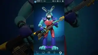 Fnaf glamrock Bonnie evolution 2040-2052 