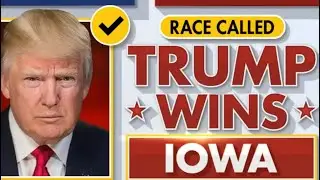 Trump WINS the Iowa Caucuses In LANDSLIDE Victory