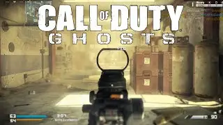 Playing Call of Duty Ghosts in 2024: Multiplayer Gameplay (No Commentary)