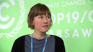 COP19: Jessica Fritz, International Federation of Red Cross & Red Crescent