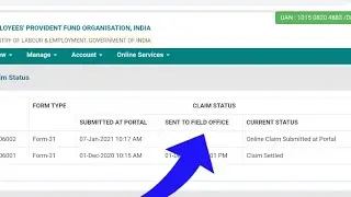 pf claim not send to field office | pf claim submitted at portal error | pf claim field office not