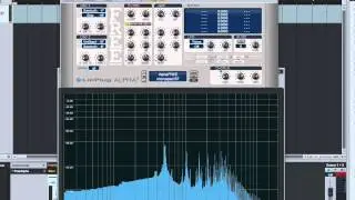 Using the LinPlug Alpha Free Synth VSD in Studio One