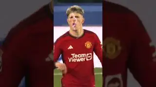 Garnacho's Reaction After His Amazing Bicycle  Kick  😱 #shorts