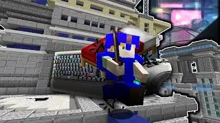 [60 FPS] Keyboard + Mouse Sounds (Hadcam) | Bedwars Hycraft