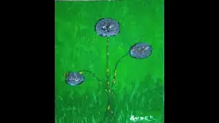 Akrilik Resim - Yeşil | Acrylic Painting - Green