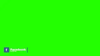 Facebook Lower Third Animation_2 Green Screen Download For Free