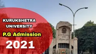 Kurukshetra university admission 2021..PG Admission 2021