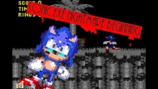 Weird Sonic.exe nightmare beginning glitch