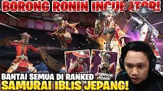 RONIN GEISHA INCUBATOR! BORONG SEMUA SKIN IBLIS DARI JEPANG! - Garena Free Fire