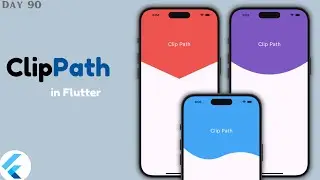 Clippers in flutter | Create Custom Shapes with Flutter ClipPath Widget