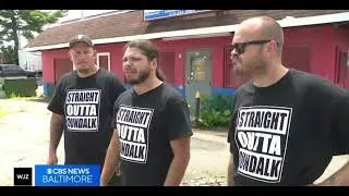 WJZ clip with Denise Koch interviewing us about “Straight Outta Dundalk”