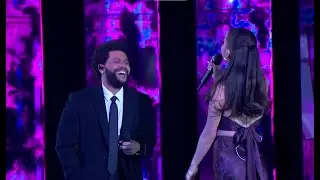 (Lyrics) The Weeknd & Ariana Grande – Save Your Tears (Live on The 2021 iHeartRadio Music Awards)