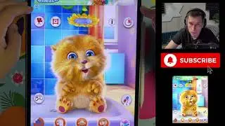 Talking Ginger (2012) Old Game in 2025 - All Mini Games/Actions - Gameplay Trailer 