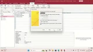 CREATING SIMPLE UNIVERSITY DATABASE WITH MICROSOFT ACCESS