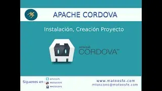 Curso Apache Cordova - Sesión Nro 1. Instalación Apache Cordova, Creación Proyecto