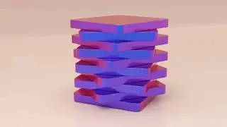 Simple satisfying animation [Blender final render]