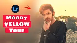 Lightroom Mobile moody yellow tone photo editing || Sahil Editx ||