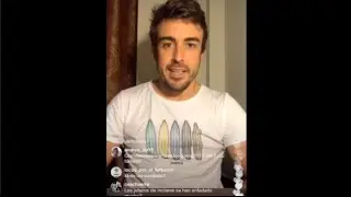 Fernando Alonso - Instagram Live 12/4/2017