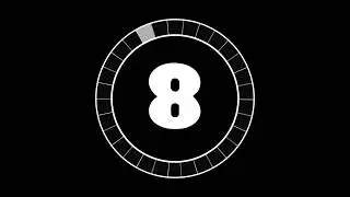 10sec Countdown HUD 1080p30fps Hudhead