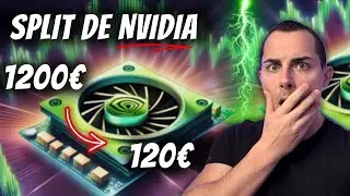NVIDIA passe à 120€ et ce n’est PAS une bonne nouvelle ❌ SPLIT & fractionnement des actions NVIDIA