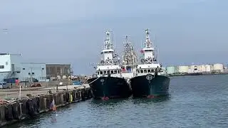金沢石川県、初めでかい船を見てきました。पहिलो पटक ठुलाठुला पानीजहाज हेरियो। औनुश हजुरहरु पनि हेर्न। जापान को पानीजहाज