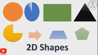 2D Shapes | 2D Shapes for Kids | Shapes | Names of Shapes |  Shapes for Kids | Geometric Shapes
