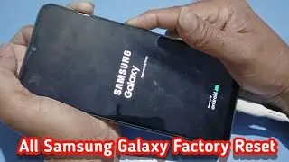 Samsung Galaxy A12 Hard reset/Pattern unlock in Hindi