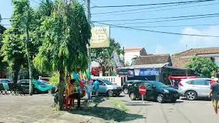 KONDISI TERKINI JALAN PRAMUKA PANTAI BARAT PANGANDARAN HARI INI