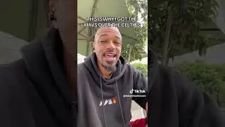 THIS IS WHY I GOT THE MAVS OVER THE CELTICS | @TokenBlack