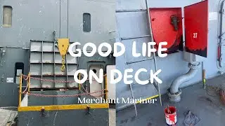 Day in the life of a merchant mariner | vlog 2 | ordinary seaman | best food ever!