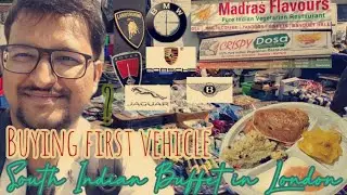 Bought first vehicle in London | South Indian food in Hounslow | Virtual tour | Rahul Mittal  [4k]