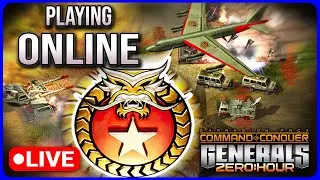 Nothing Stops The Might of China in Online Multiplayer FFA Matches | C&C Generals Zero Hour