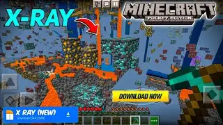 X Ray Mod For Minecraft Pocket Edition  | X ray texture pack