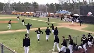 Steven Miller -2023 LHP/OF - 1st Varsity Save vs. Jackson Memorial
