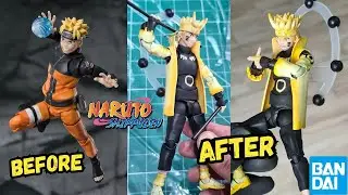 Naruto Six Paths SH Figuarts Bandai CUSTOM - How you can make one