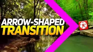 Arrow-Shaped Custom Transition in Kinemaster | Best Masking technique to make any shaped Transitions