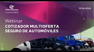 Al Aire con Previsora | Webinar  Cotizador Multioferta Seguro De Automoviles