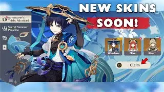 WANDERER, NILOU AND KIRARA SKINS COMING!  | Genshin Impact