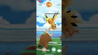 Pokémon Go - Level 5 Raid - Zapdos