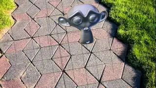 Camera Track Blender - OpenGL Render